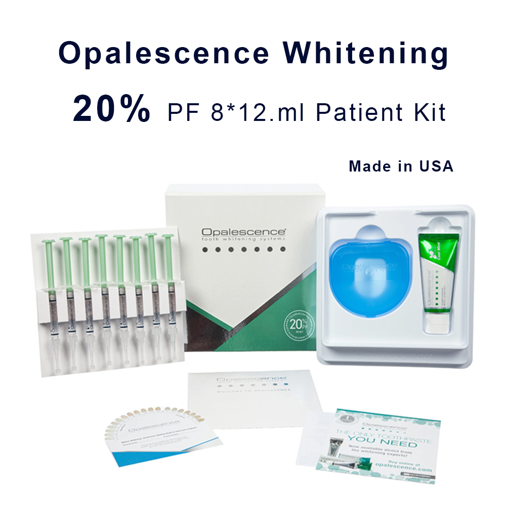 Teeth Whitening Near Me - 20% pF 20 16ชุดเจล8x1.2มล. ชุดคนไข้อัลตร้าเดนต์ฟอกสีมืออาชีพที่บ้านวัสดุทันตกรรม16%