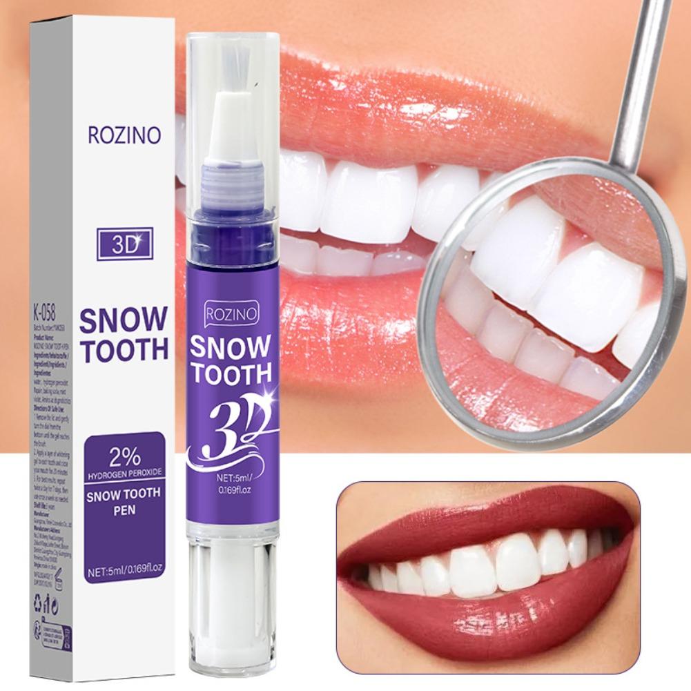 ปากกาฟอกสีฟัน 3D Snow, เจลปรับ - Teeth Whitening Pens บทวิจารณ์และราคา