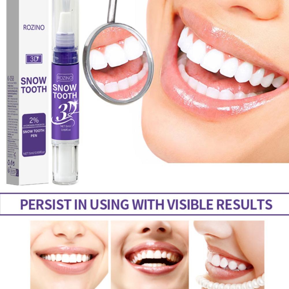 ปากกาฟอกสีฟัน 3D Snow, เจลปรับ - Teeth Whitening Pens บทวิจารณ์และราคา