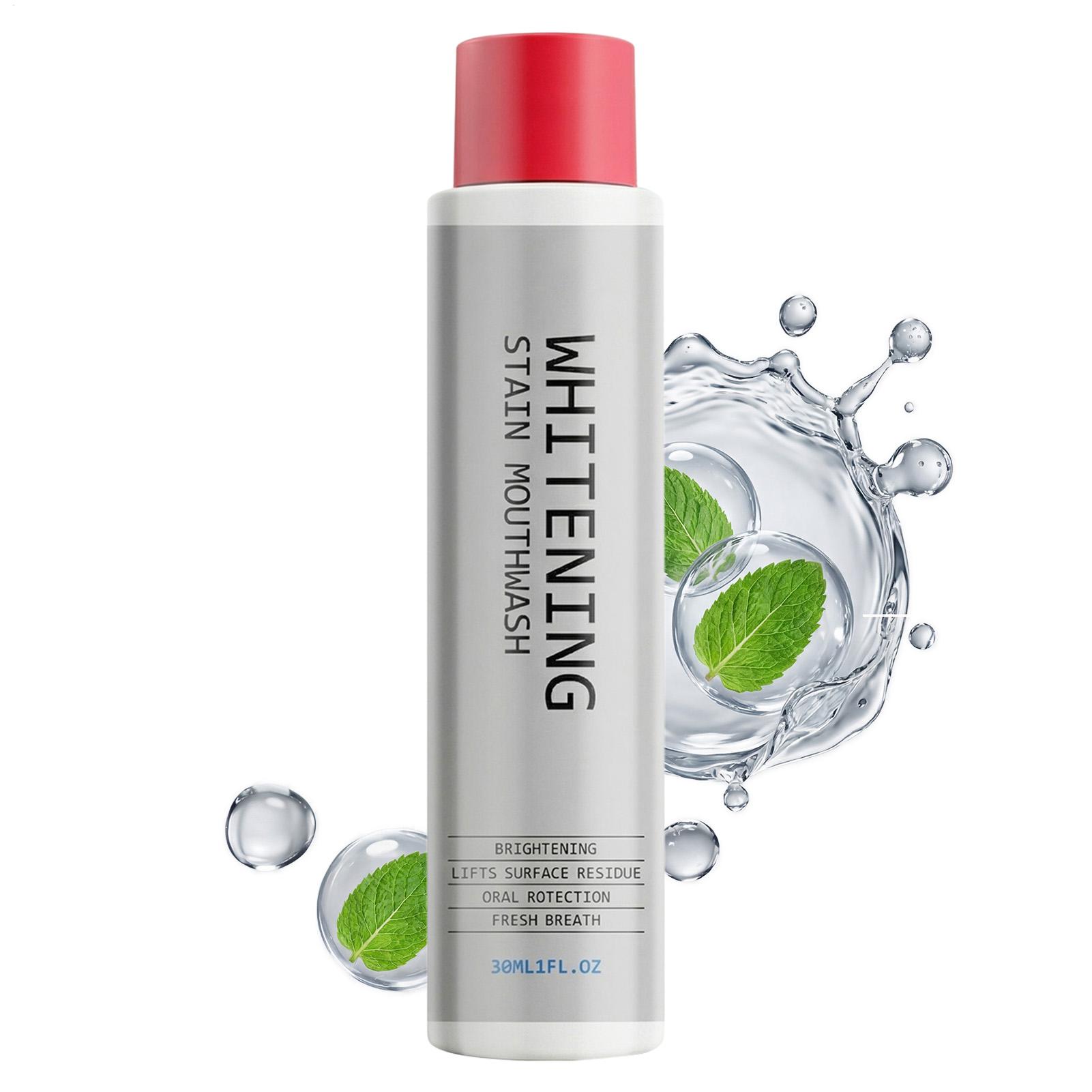น้ำยาบ้วนปากขจัดคราบ 30 มล. ช่ - Teeth Whitening Mouthwash บทวิจารณ์และราคา