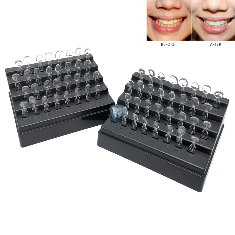 32 ชิ้น/เซ็ตทันตกรรมวีเนียร์ชุ - Teeth Whitening Moulds บทวิจารณ์และราคา