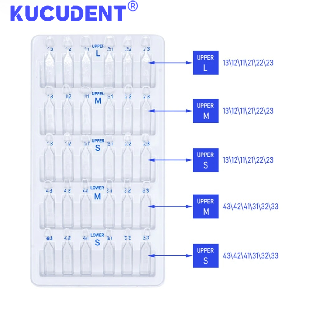 ชุดแม่พิมพ์วีเนียร์ฟัน 30 ชิ้น - Teeth Whitening Moulds บทวิจารณ์และราคา